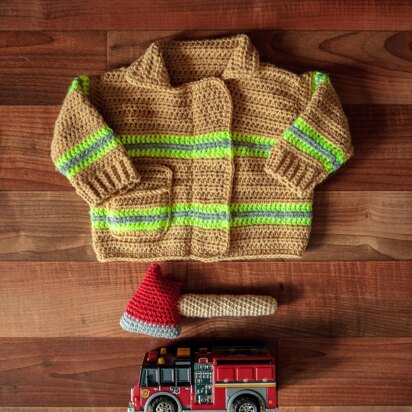 Baby Firefighter's Jacket