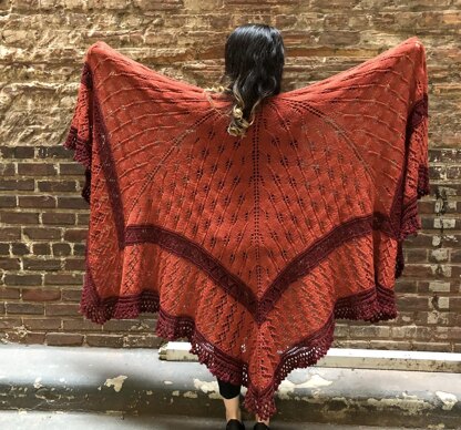 Plug 'n Play Shawl from KNITTING MODULAR SHAWLS