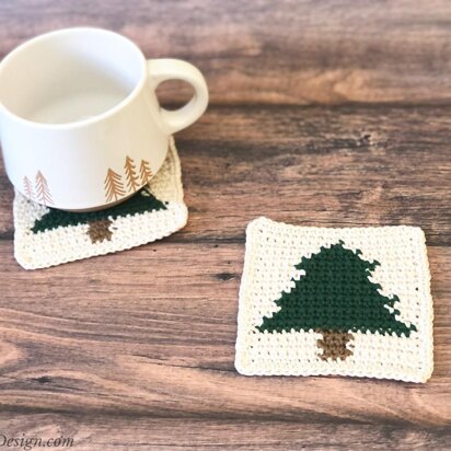 Christmas Tree Coasters