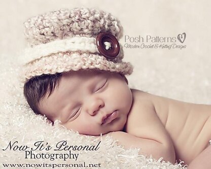 Crochet Baby Little Lady Dress Hat Pattern 248