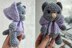 3 cat, bunny, bear crochet patterns