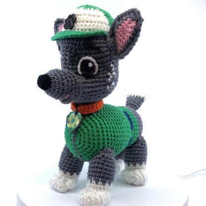 Paw Patrol Rocky crochet pattern