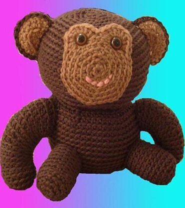 Amigurumi Graeme the Monkey