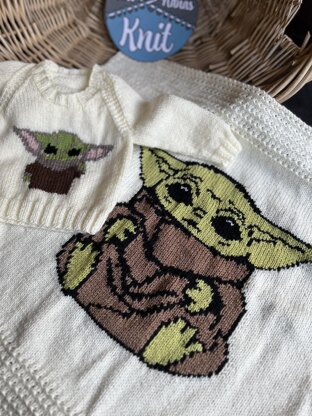 Baby Yoda baby jumper