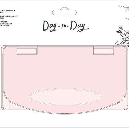 American Crafts Maggie Holmes Day-To-Day Planner Adjustable Punch Board - 622487