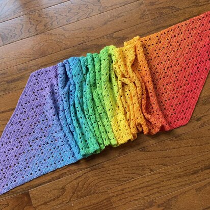 Prismatic Shawl