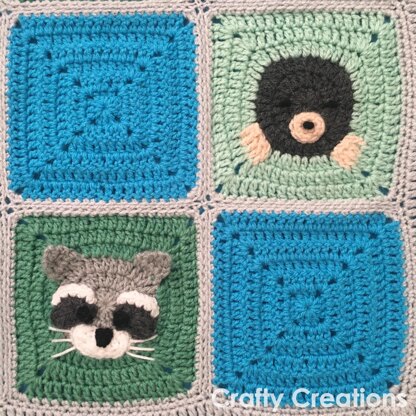 Spring Woodland Crochet Blanket Kit - the perfect beginner crochet