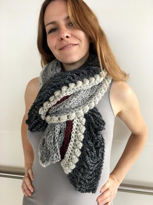 Crochet Wrap Pattern: A Little-Something-Different Scarf