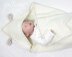 Little Lamb Hooded Baby Blanket #155
