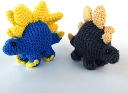 Miniature Stegosaurus Amigurumi/Plush Toy