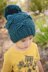 Chunky Butterfly Slouch Beanie