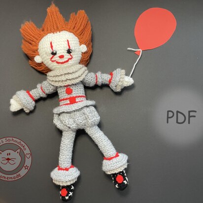 Pennywise amigurumi