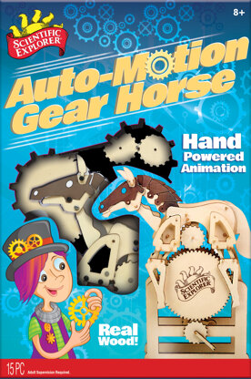 Slinky Scientific Explorers Auto-Motion Gear Horse Kit - 499166