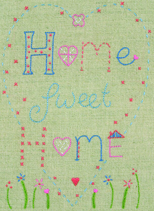 Anchor Home Sweet Home Embroidery Kit