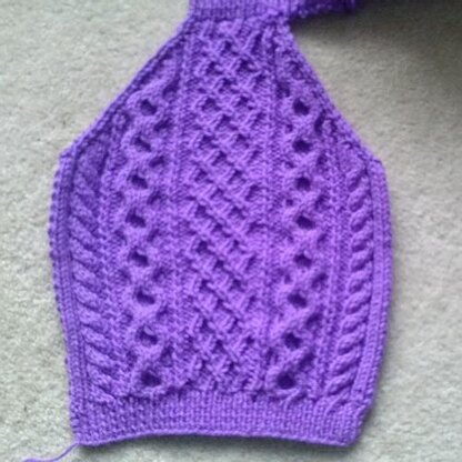 Zoe's Aran Sweater