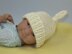 Just For Preemies - Premature Baby Topknot Beanie and Booties Set