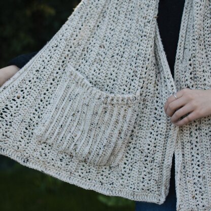 Fireside Pocket Shawl