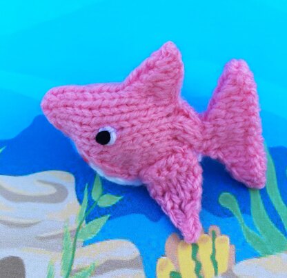 Baby shark family, finger puppets / mini toys