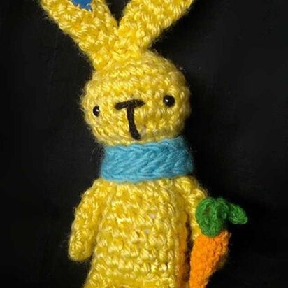 Crochet Easter Carrot Bunny Pattern Amigurumi Rabbit