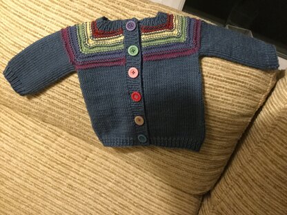 rainbow cardigan