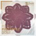 Plum Pineapple Doily