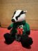 Badger Wearing (Christmas) Teddy Bear Jumper/Hoodie Terry’s Chocolate Orange Cover/Stuffed Decoration