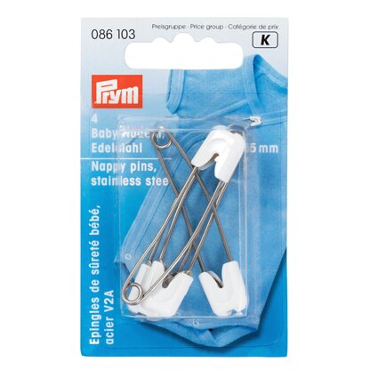 Prym Safety Pins curved No. 2 38mm Gold-Coloured