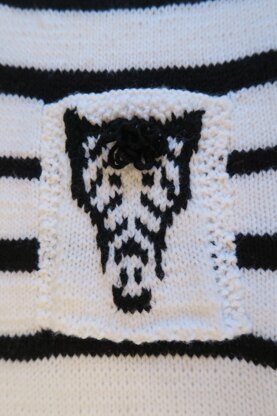 Zebra Hooded Baby Car Seat Blanket