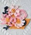 Flower Kissed Vases Appliques