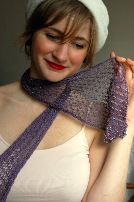 Beaded scarf (Daisy)