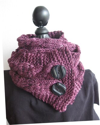 The Stitches of My Life Designs Virginia Cowl PDF