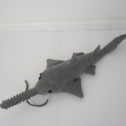 Saw Shark Sawfish Amigurumi Crochet Pattern