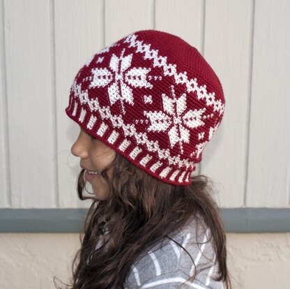 Frozen Snowflakes Beanie