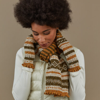 Tahki Yarns Carson City Hat & Scarf PDF