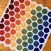 Rainbow Honeycomb blanket