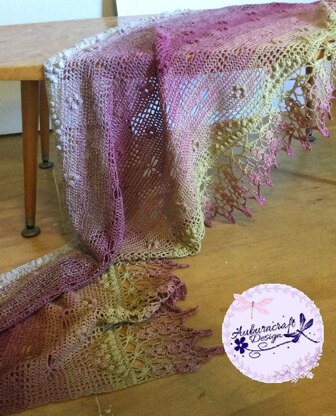 Lost in the Dragonfly Labyrinth Shawl