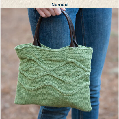 Nomad Bag in Classic Elite Yarns Chesapeake - Downloadable PDF