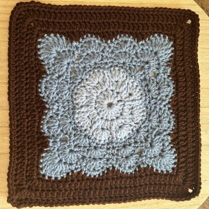 Bluebell Afghan Square