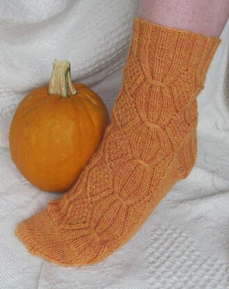 Autumn Wheat Socks