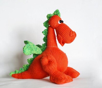 Fiery carroty dragon