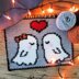 Kissing Ghosts Tapestry