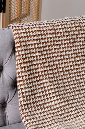 Houndstooth Baby Blanket