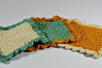 Scalloped Edge Dishcloth