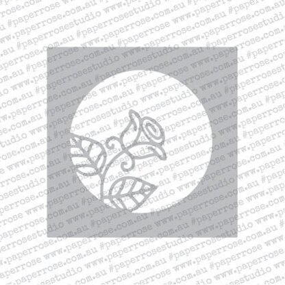 Paper Rose Dies - Ella's Garden Rosebud Circle