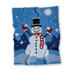 C2C CROCHET PATTERN Frosty Snowman Graph Blanket Plaid Home Decor Afghan