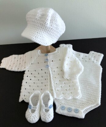 Baby Boy Newborn-3Months Outfit with Onesie