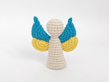 Angel ornament amigurumi crochet pattern keychain Bag charm Crochet car mirror hanging