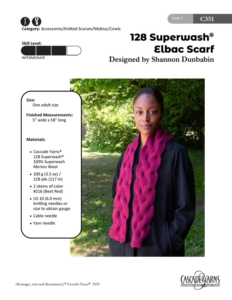 Cascades offers scarf