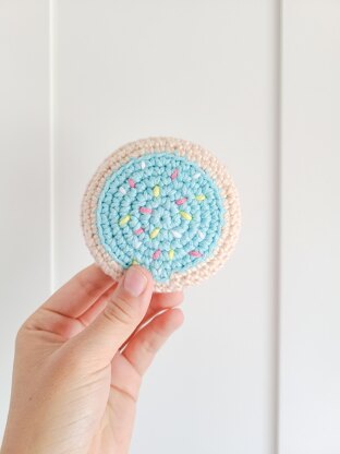 Frosted Sugar Cookie Crochet Pattern