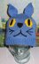 Blue Cat Beanie Animal Hat